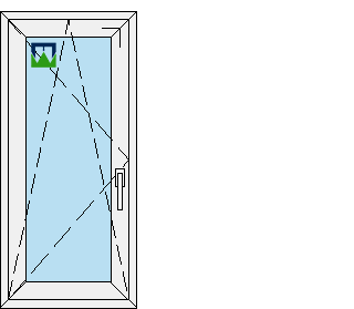600x1300 rankena dešinėje