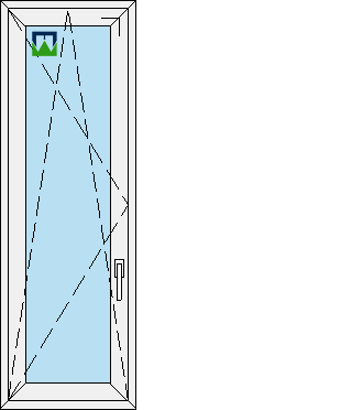 600x1800 rankena dešinėje