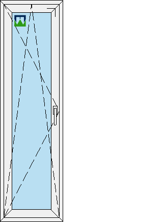 600x2100 rankena dešinėje