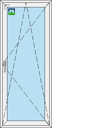 850x2100 rankena kairėje