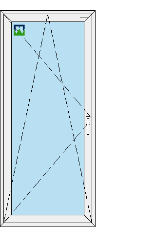 950x2150 rankena dešinėje