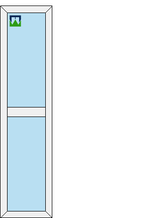 500x2050 nevarstomas