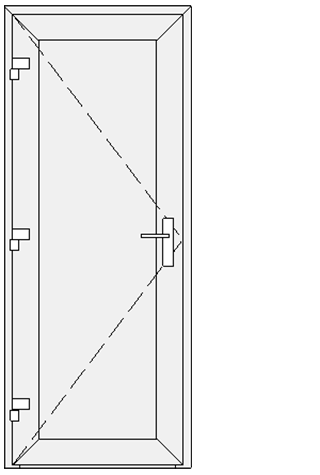 950x2400 rankena dešinėje